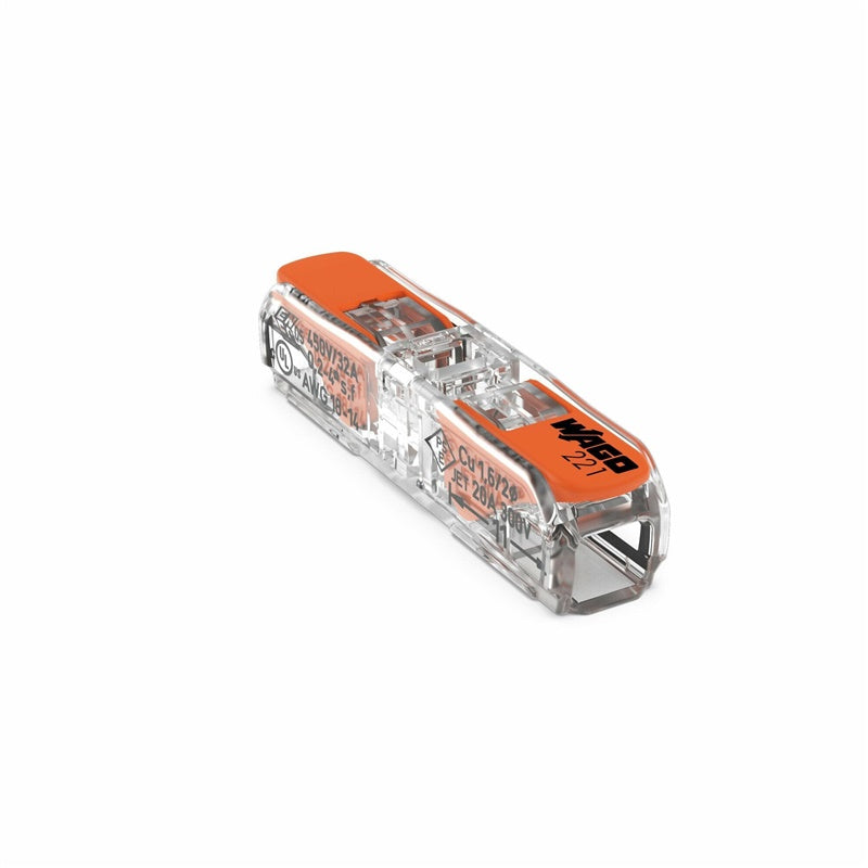 Łącznik przewodów Wago 221-2411/5 2 x 0,2-4 mm², 450 V, 5 szt.