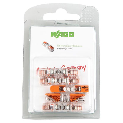 Łącznik przewodów Wago 221-2411/5 2 x 0,2-4 mm², 450 V, 5 szt.