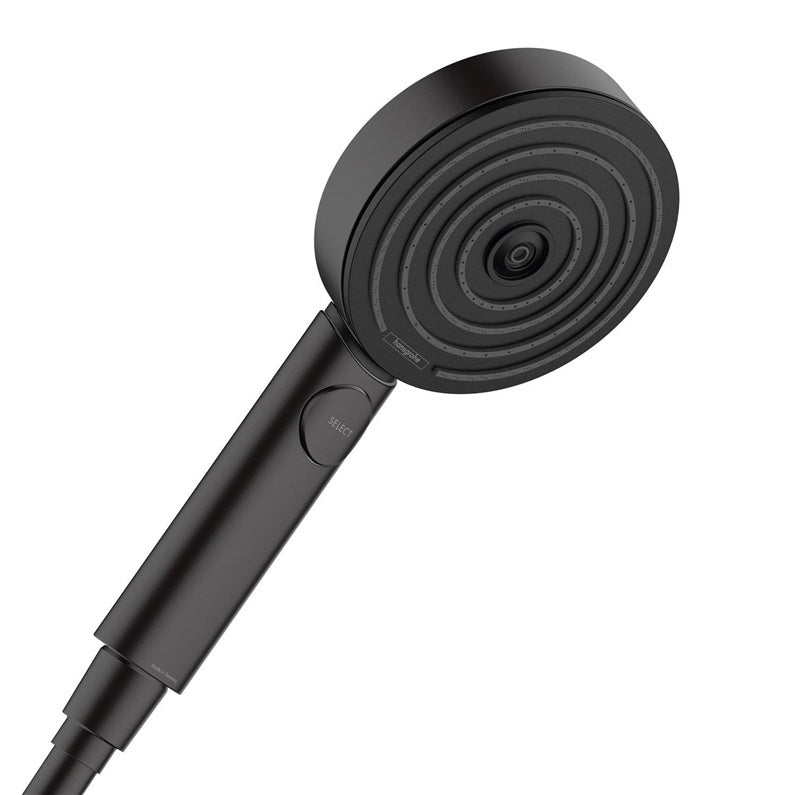 Główka prysznicowa Hansgrohe Pulsify S 105, czarny mat, Ø105 mm