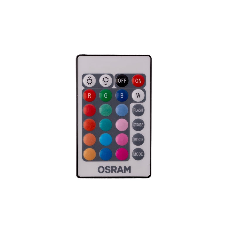 Żarówka LED Osram z pilotem, A60, E27, 9,4W, 806lm, 2700K