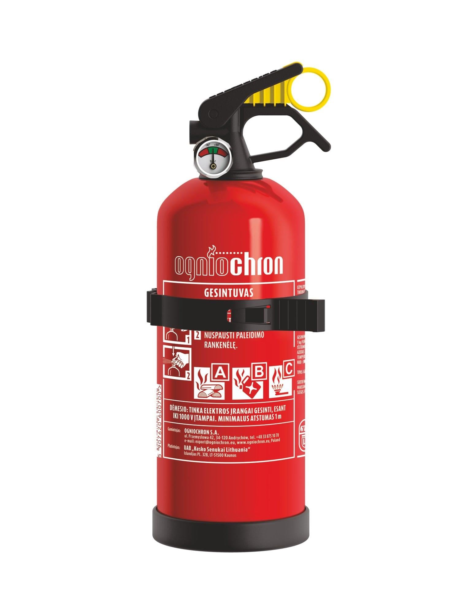 Miltelinis gesintuvas Ogniochron GP-1x ABC/M, 1 kg