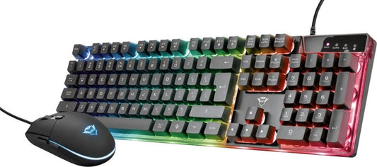 Klaviatūros ir pelės komplektas Trust GXT 838 Azor, juoda