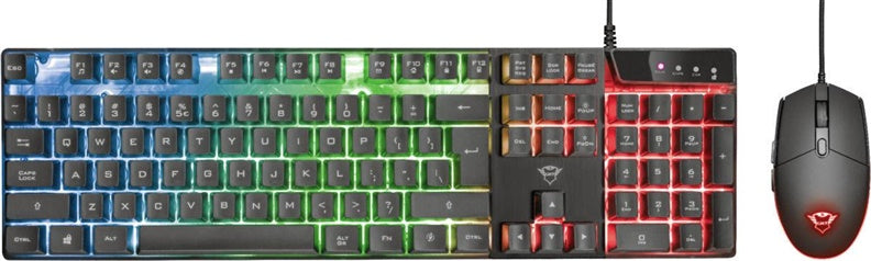 Zestaw klawiatura i mysz Trust GXT 838 Azor, czarny