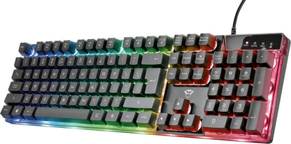 Zestaw klawiatura i mysz Trust GXT 838 Azor, czarny