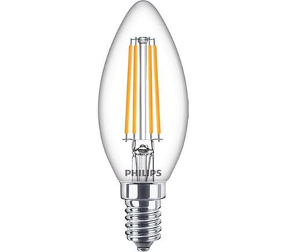 Lemputė Philips LED, B35, E14, 6.5 W, 806 lm, 2700 K
