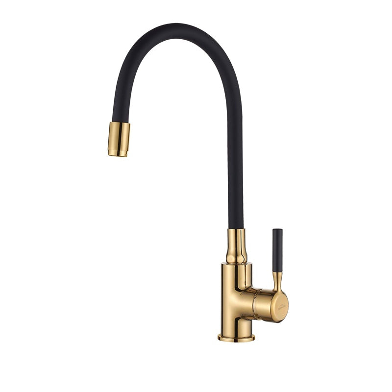 Bateria kuchenna Invena Glamour BZ-02-L17-V złoto/czarny