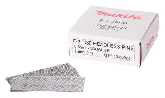 Gwoździe do boazerii Makita P25 F-31838, 25 mm x 0.6 mm
