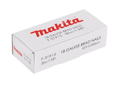 Vinys Dailylentėms Makita 18GA F-31915, 35 mm x 1.2 mm