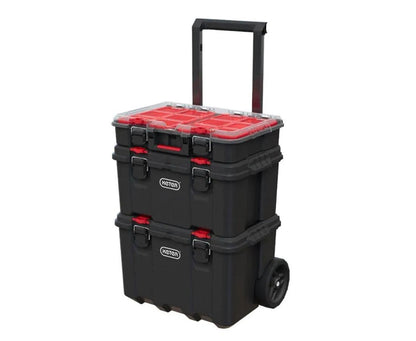 Skrzynia Keter STACK N ROLL, 52.5 cm x 34.5 cm x 26 cm
