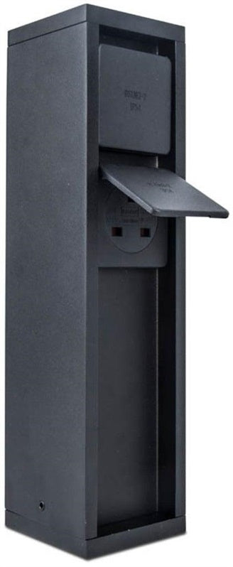 Słupek z gniazdkami Lutec Mains 9702201012, 230 V