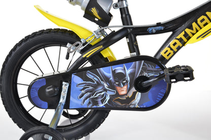 Vaikiškas dviratis Dino Bikes 614-BT, geltonas/pilkas