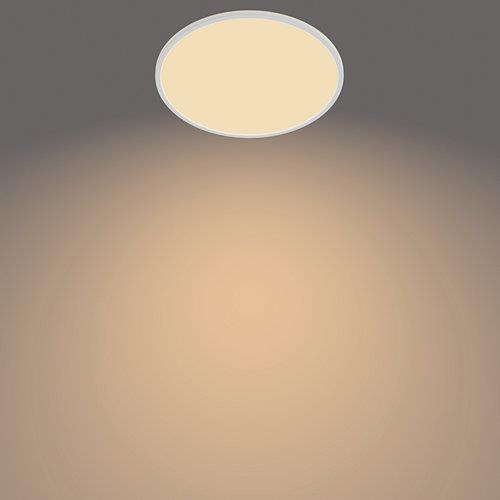 Šviestuvas Philips Superslim, 22W, 2700°K, baltas
