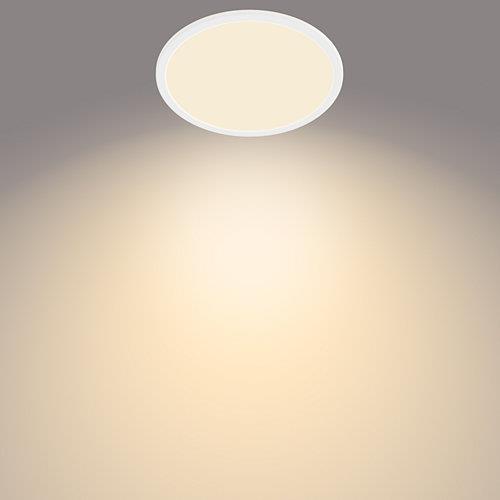 Šviestuvas Philips Superslim, 15W, 2700°K, baltas
