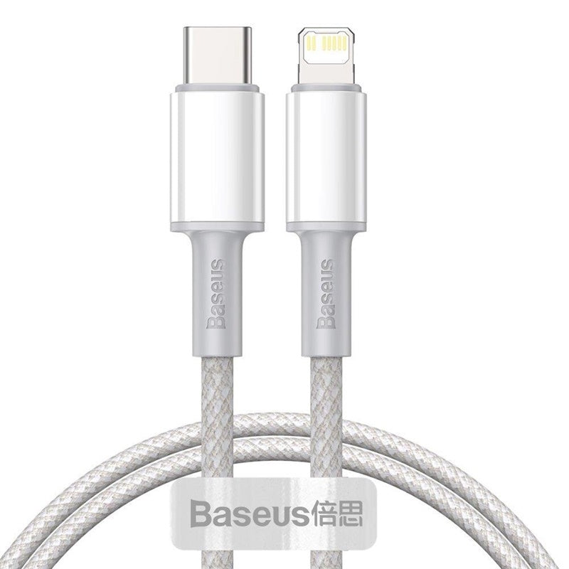 Kabel BASEUS USB Typ C M, Lightning M, 1m szary CATLGD-02