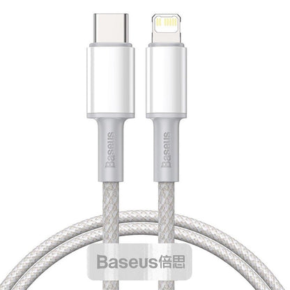 Kabel BASEUS USB Typ C M, Lightning M, 1m szary CATLGD-02
