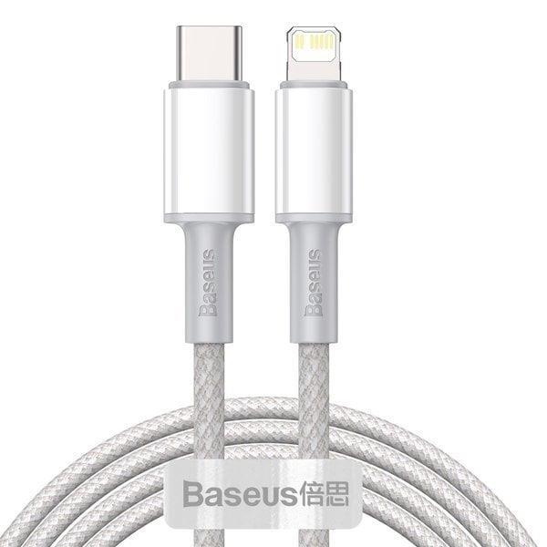 Kabel BASEUS USB Type-C M, Lightning M, 2m szary CATLGD-A02