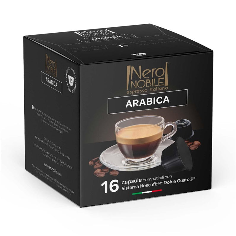 Kavos kapsulės NERONOBILE ARABICA, 16 vnt.