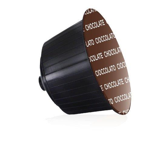 Kavos kapsulės NERONOBILE CIOCCOLATO, 16 vnt.