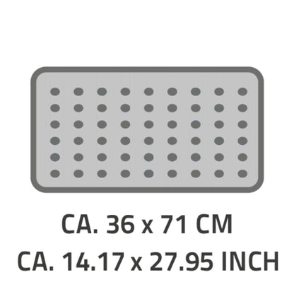 Vonios kilimėlių komplektas Ridder Promo 167501 71x36cm