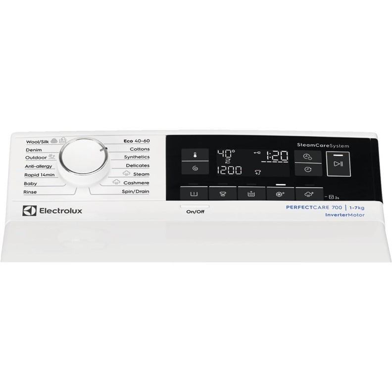 Skalbimo mašina Electrolux EW7TN3372, 7 kg, balta