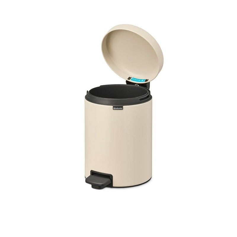 Kosz na śmieci Brabantia, jasnobrązowy, 5 l, 27.1 cm