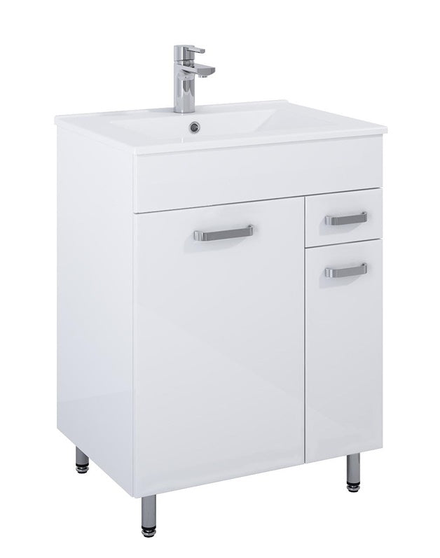 ZESTAW NIKA 60 CM BIAŁY POŁYSK