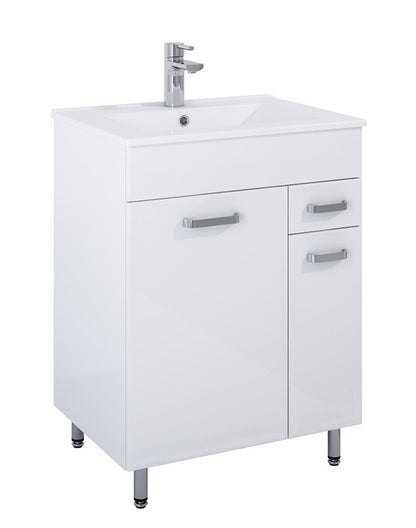 ZESTAW NIKA 60 CM BIAŁY POŁYSK