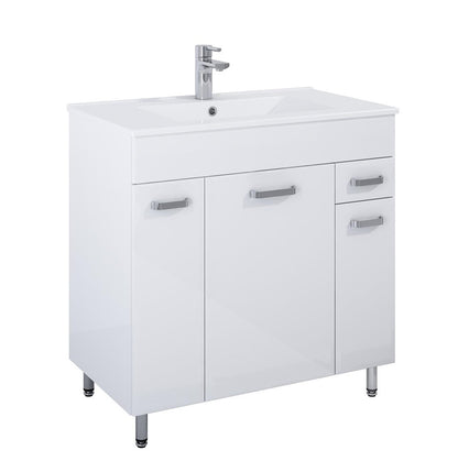 ZESTAW NIKA 80 CM BIAŁY POŁYSK