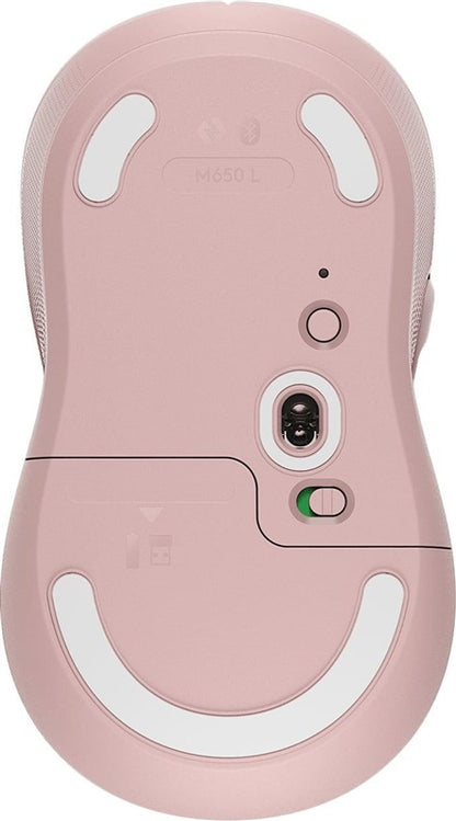 Mysz bezprzewodowa LOGITECH SIGNATURE M650L, różowa