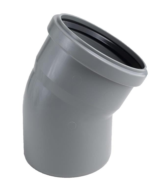 Vidaus kanalizacijos alkūnė HTplus, Ø 75 mm, 15°