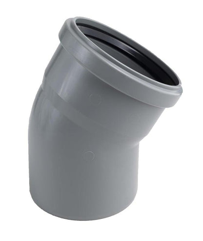 Vidaus kanalizacijos alkūnė HTplus, Ø 110 mm, 22°
