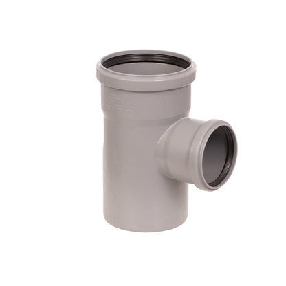 Trójnik kanalizacyjny HTplus, Ø 110 / 75 mm, 87°
