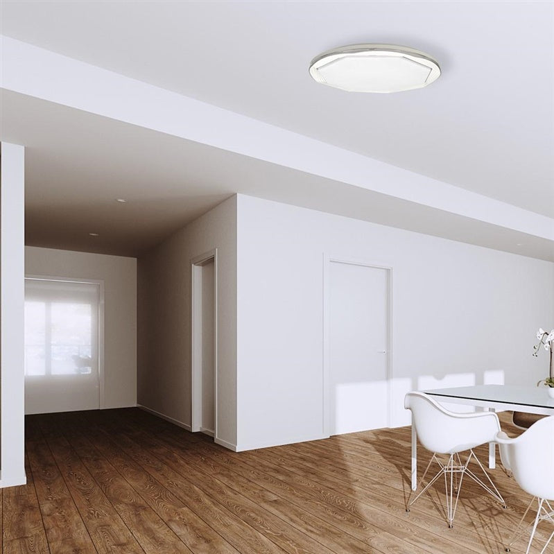 Lampa sufitowa Milagro, LED, 52W, 3-6K, 3640lm, Ø48.