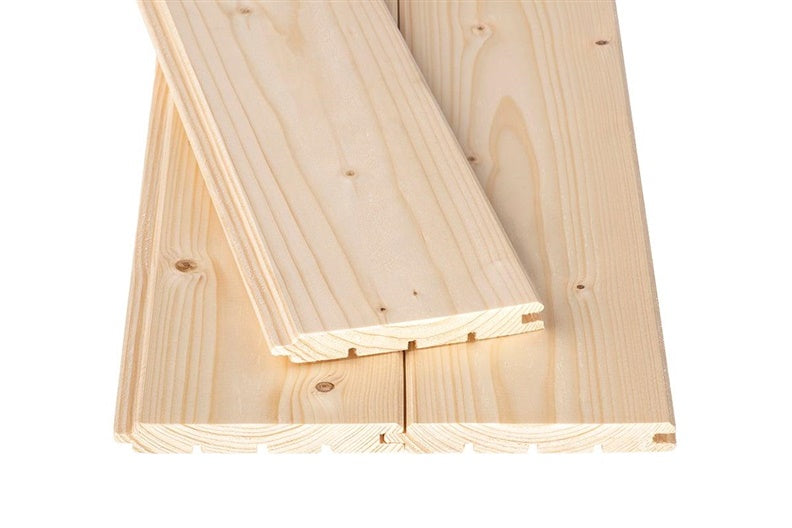 Vidaus dailylentė, 12,5x96x3000 mm, ABC klasė, eglė