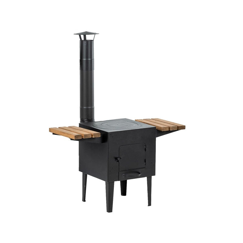 Grill DM Grill, brązowo-czarny, 45 cm
