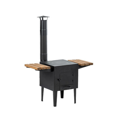 Grill DM Grill, brązowo-czarny, 45 cm