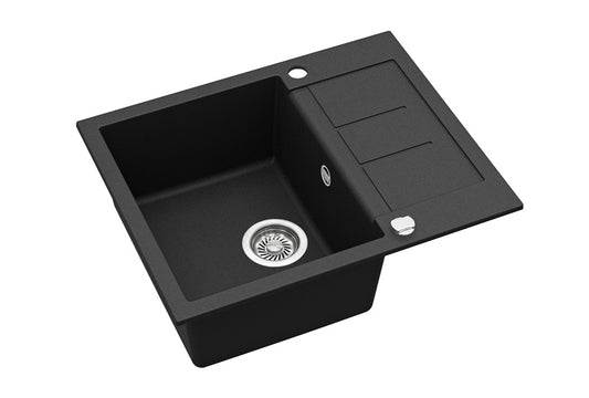 Zlewozmywak Helika Tesa SQT102-601AW, 62x50x30,6 cm