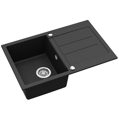 Zlewozmywak Helika Tesa SQT101-601AW 78x50x20 cm