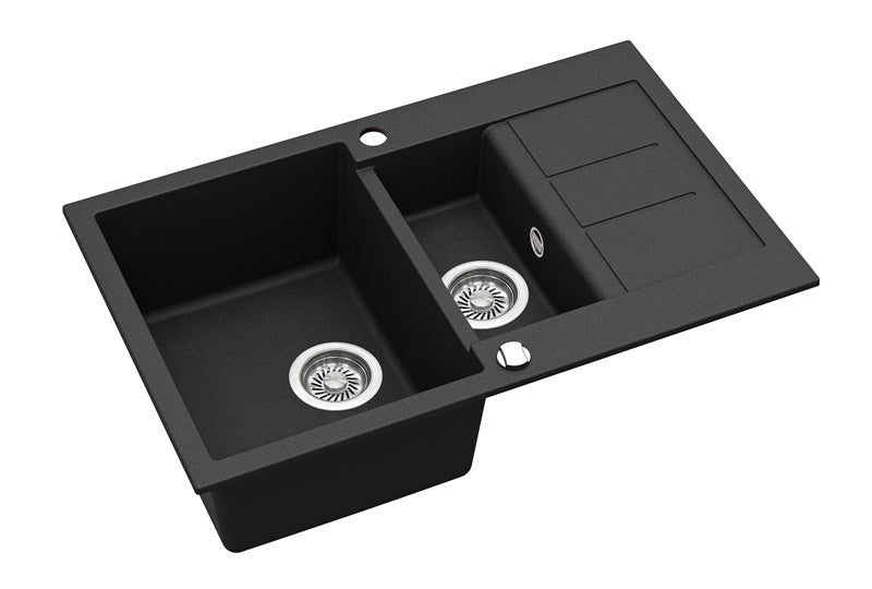 Zlewozmywak Aquasanita Tesa SQT151-601AW, 80x50x20 cm