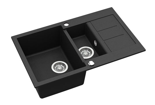 Zlewozmywak Aquasanita Tesa SQT151-601AW, 80x50x20 cm