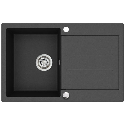 Zlewozmywak Helika Tesa SQT101-601AW 78x50x20 cm