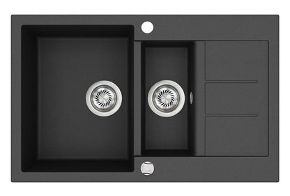 Zlewozmywak Aquasanita Tesa SQT151-601AW, 80x50x20 cm