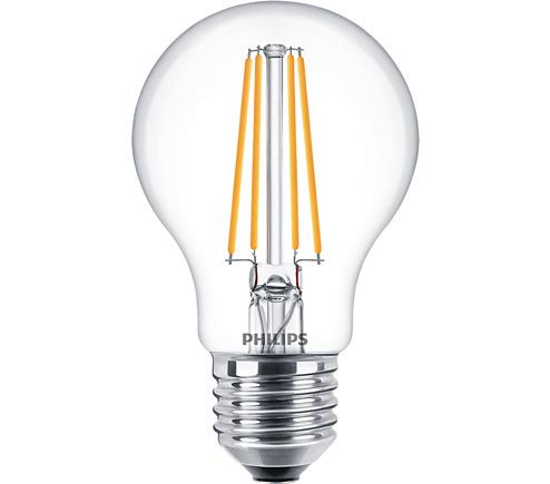 Żarówki Philips LED filamentowe, A60, E27, 7W, 806lm, 2700K