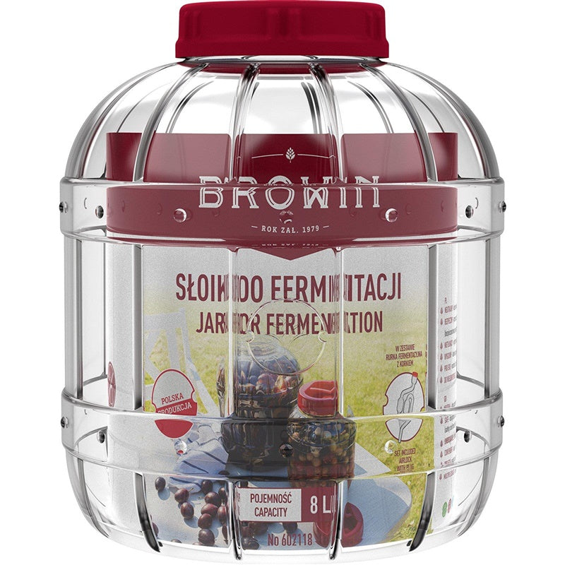 Plastikowy fermentator BROWIN 602118, 8 l