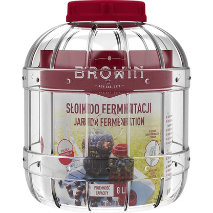 Plastikowy fermentator BROWIN 602118, 8 l