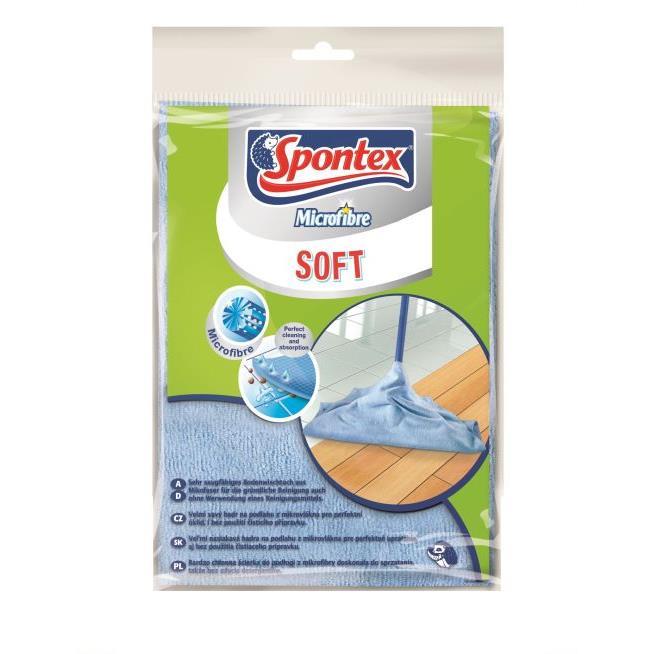 Ścierka podłogowa z mikrofibry Spontex Soft, 1 szt.