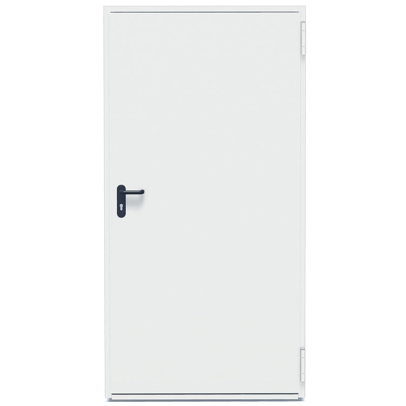DRZWI STALOWE PRZECIWPOŻAROWE T30-1 900X2100 RAL 9002