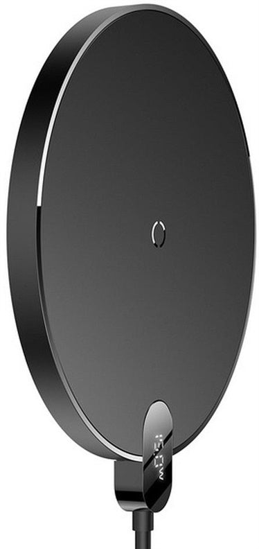 Ładowarka Baseus Digital LED Wireless, czarna