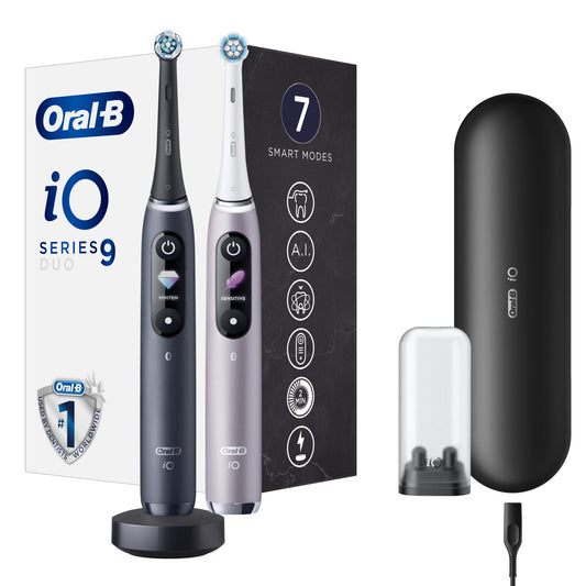 Elektriniai Dantų Šepetėliai Oral-B iO Series 9, 2 vnt.