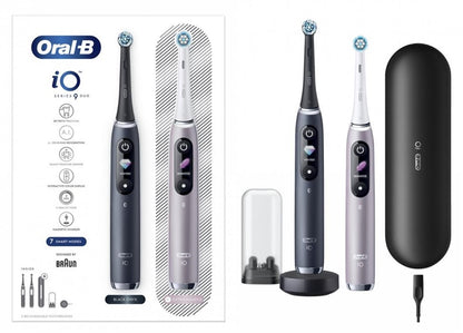 Szczoteczki Elektryczne Oral-B iO Series 9, 2 szt.